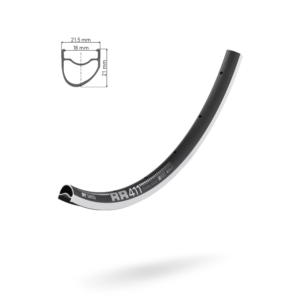 Обод DT SWISS RR 411A 29x18 RIM BRAKE 28отв.