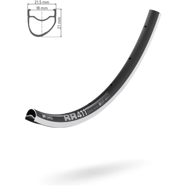 Обод DT SWISS RR 411A 29x18 RIM BRAKE 28 отв.
