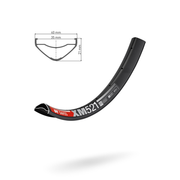 Обод DT SWISS XM 521 27.5х35mm DISK BRAKE 32отв.