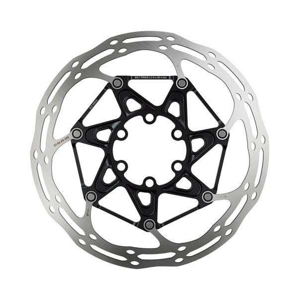 Ротор SRAM Centerline 2 160mm Black титановые болты Rounded
