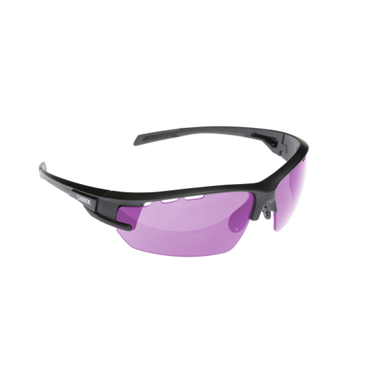 Очки ONRIDE Leader 40 с линзами HD purple (19%) черный