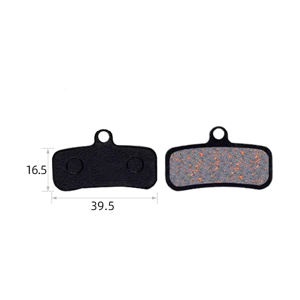 Гальмівні колодки DN TP-01E, пара (TP-01E-1)