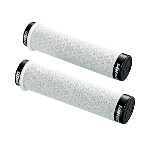 Грипсы LOCKING GRIPS DH SRAM SILICONE WHITE