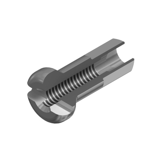 Ниппели латунные DT brass nipples black 1.8 x 14 mm 30-004 х100шт
