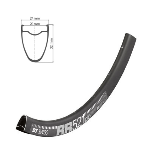 Обод DT SWISS RR 521 29x20 DISK BRAKE 24отв.