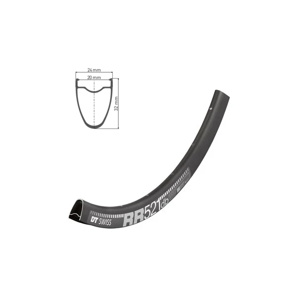Обод DT SWISS RR 521 29x20 DISK BRAKE 24 отв.