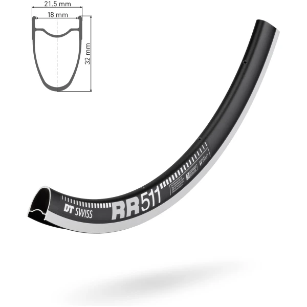 Обод DT SWISS RR 511 29x18 RIM BRAKE 24 отв.