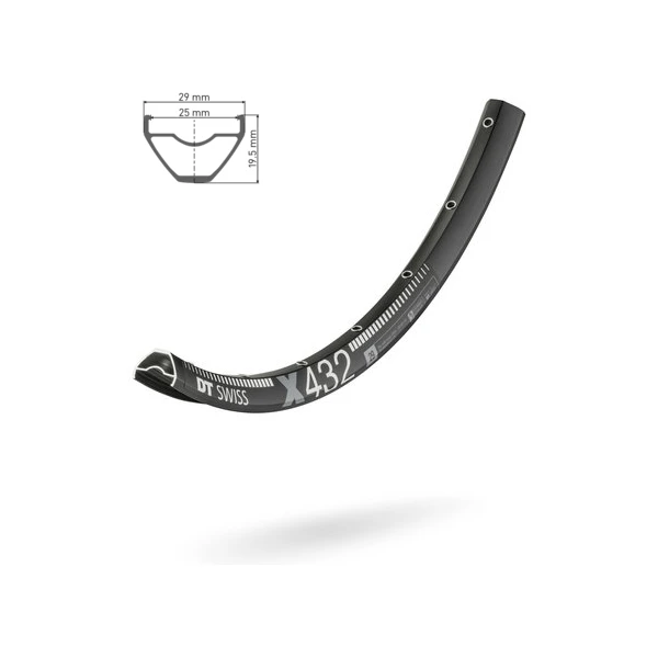 Обод DT SWISS X 432 29x25 DISK BRAKE 32 отв.