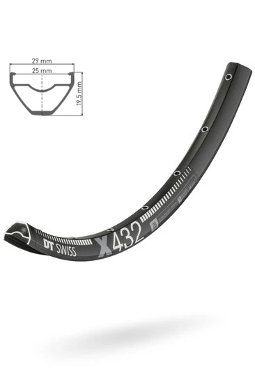 Обод DT SWISS X 432 29x25 DISK BRAKE 32отв. 1 Обод DT SWISS X 432 29x25 DISK BRAKE 32отв.
