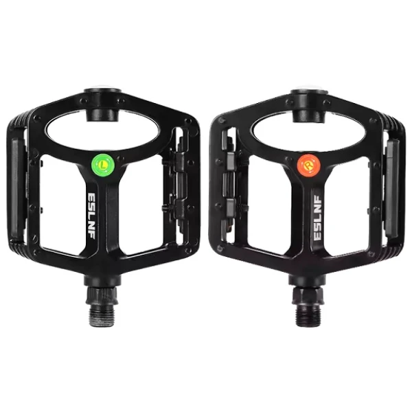 Педали EsLNF B829 алюминий, широкие, черный (B829-bl)