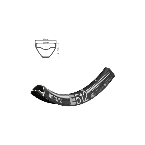 Обод DT SWISS E 512 29x25 DISK BRAKE 28 отв.