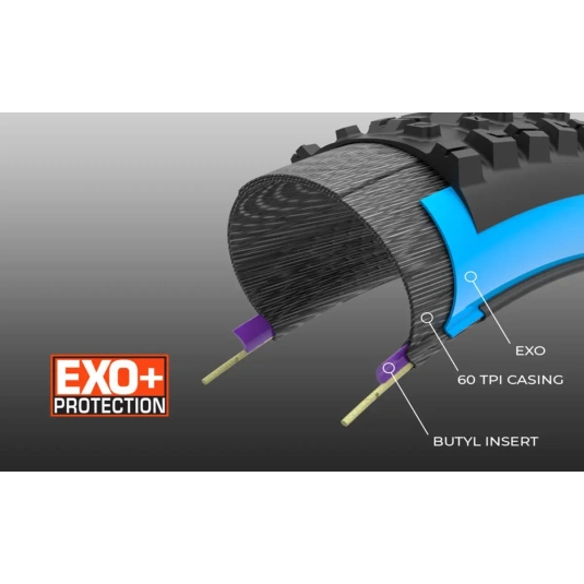Покрышка MAXXIS ASSEGAI 29X2.50 Foldable 3CT/EXO+/TR