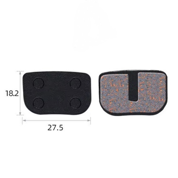 Тормозные колодки DN  TP-08B, пара (TP-08B-1)