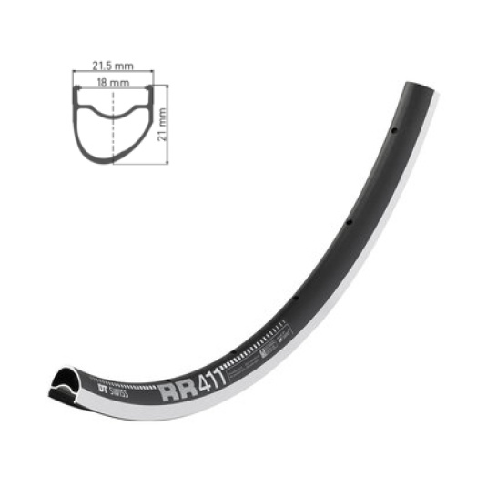 Обод DT SWISS RR 411A 29x18 RIM BRAKE 24отв.