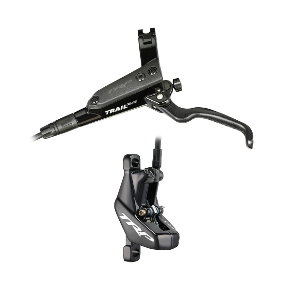 Дисковые передние гидравлические тормоза TRP Trail EVO M843 4 поршня, 1900мм, черный
