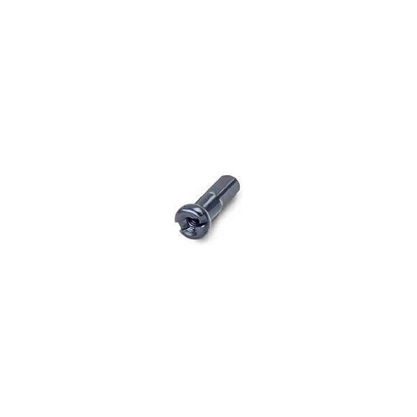Ніппель Rodi 14/13G, 14×2,3 мм, латунь, чорний, 100 шт.