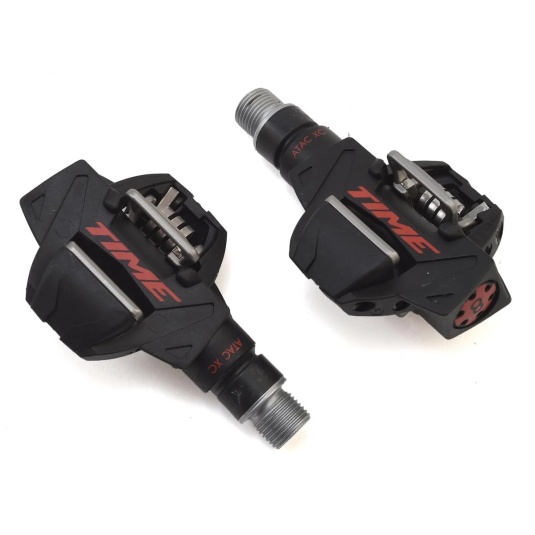 Педали  контактные TIME ATAC XC 8 XC/CX pedal, including ATAC cleats, Black/Red