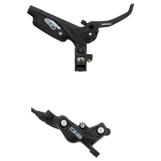 Тормоз задний SRAM G2 R дисковая гидравлика 4 поршня гидролиния 2000 мм