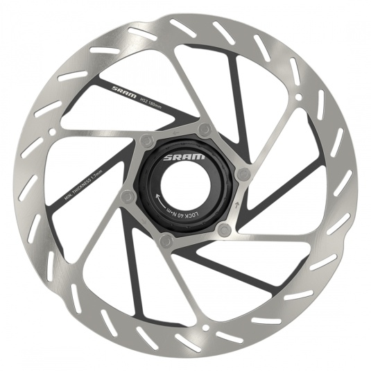 Ротор SRAM HS2 160mm Center Lock (includes lockring) Rounded