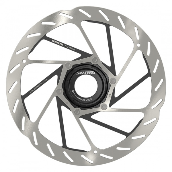 Ротор SRAM HS2 160mm Center Lock (includes lockring) Rounded