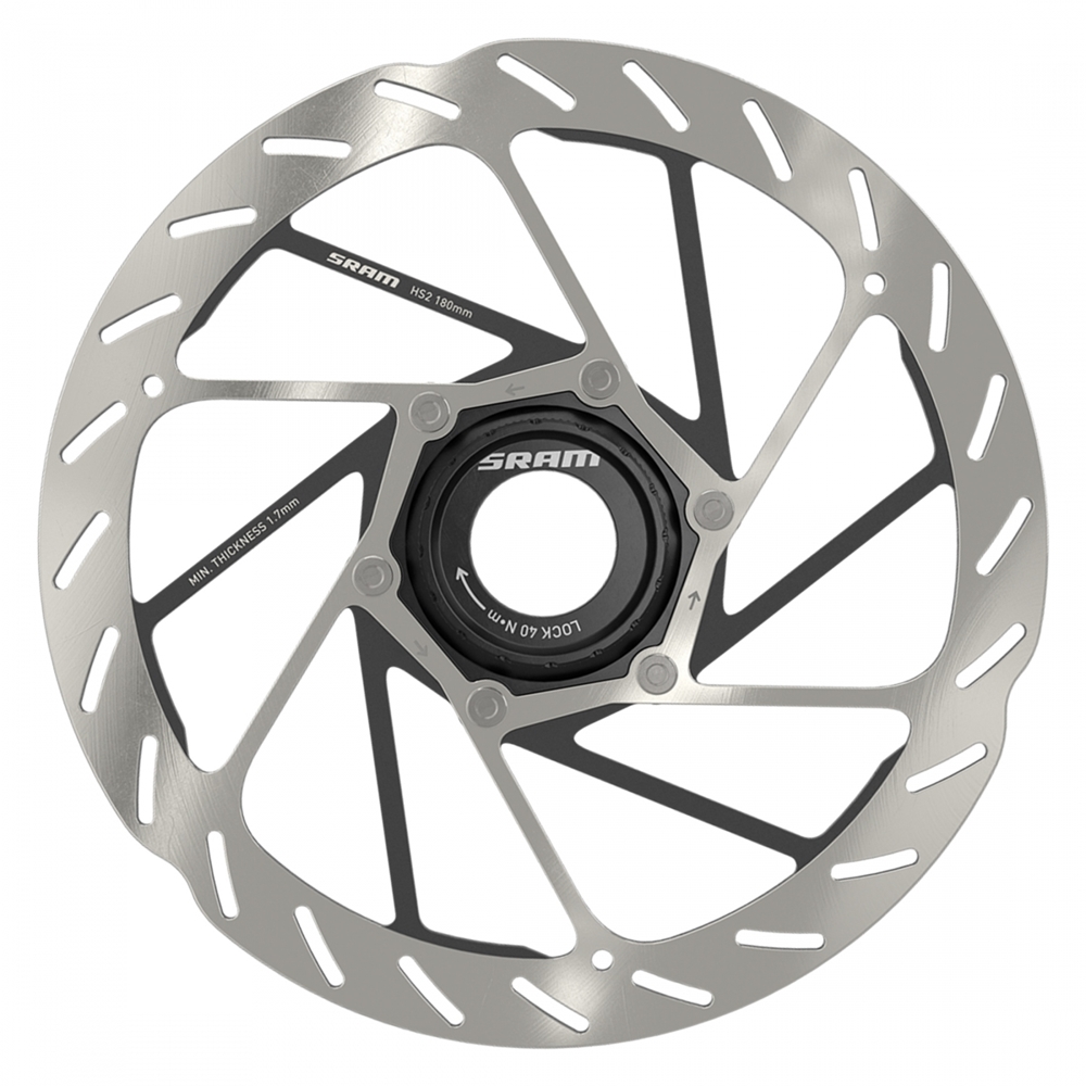 Ротор SRAM HS2 160mm Center Lock (includes lockring) Rounded 1 Ротор SRAM HS2 160mm Center Lock (includes lockring) Rounded