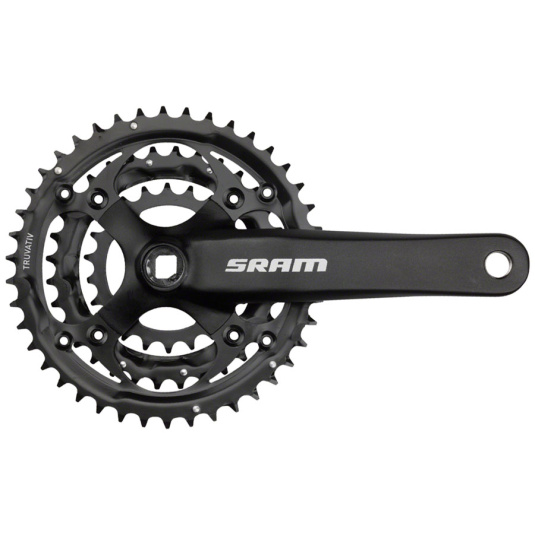 Шатуны SRAM Crank S600 8 sp 3.0 SquareTaper 175 BlastBlack 42-32-22