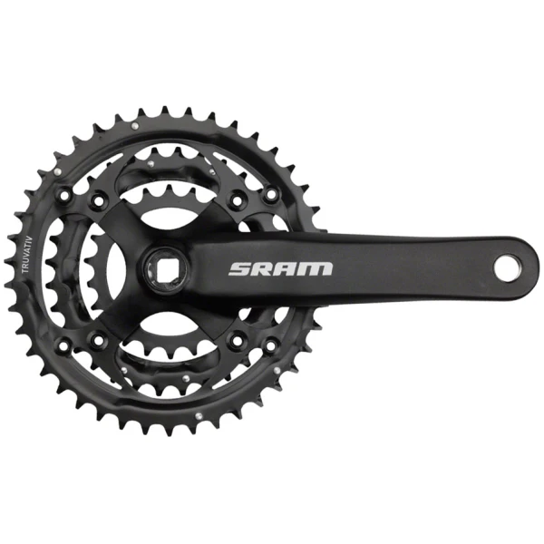 Шатуны SRAM Crank S600 8 sp 3.0 SquareTaper 175 BlastBlack 42-32-22
