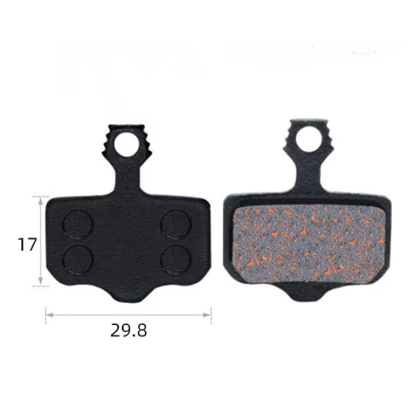 Тормозные колодки DN  TP-02D, пара (TP-02D-1)