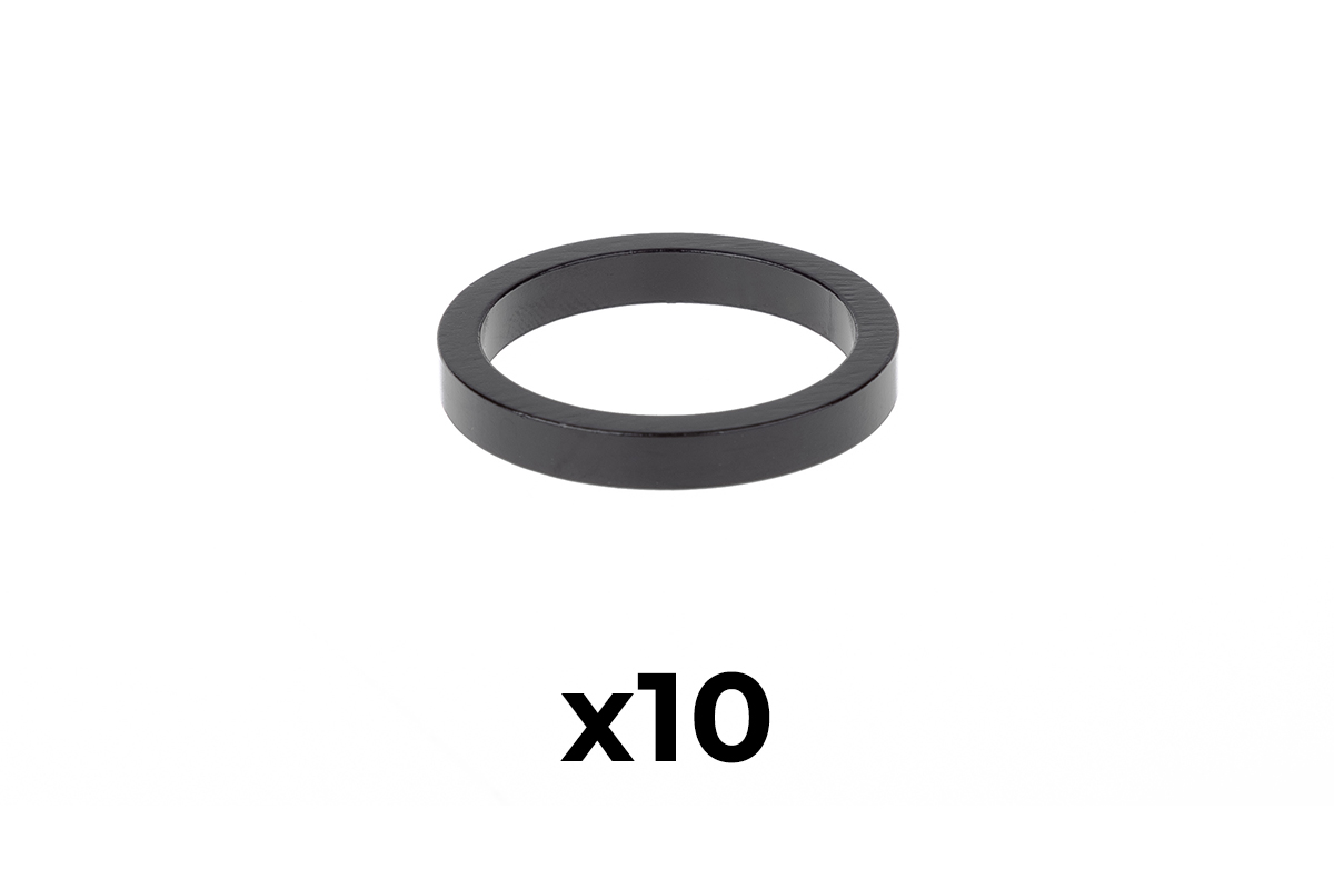 Проставочное кольцо NECO AS3605 под шток 1 1/8", высота: 5мм, черный, (10 шт) 1 Проставочное кольцо NECO AS3605 под шток 1 1/8", высота: 5мм, черный, (10 шт)