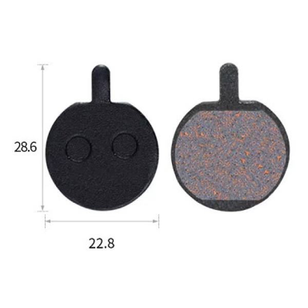 Тормозные колодки DN  TP-11A, пара (TP-11A-1)