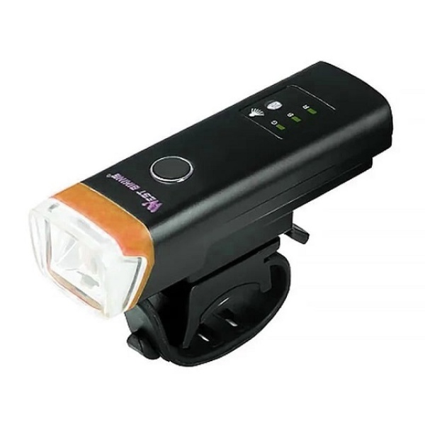 Фара передняя BauTech HJ-047-XPG, аккумулятор, ЗП micro USB (HJ-047-XPG-orange)