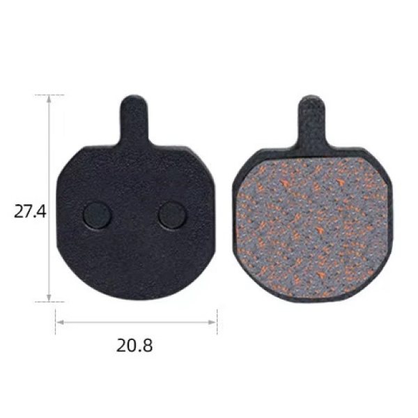 Тормозные колодки DN  TP-04B, пара (TP-04B-1)