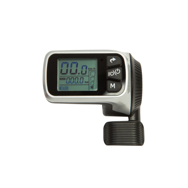 Ручка газа правая 124DX, с дисплеем, 48В влагозащищенные разъемы, сборка