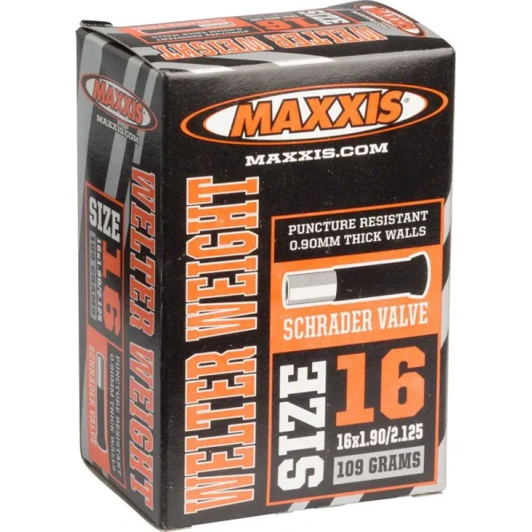 Камера Maxxis WELTER WEIGHT 16X1.90/2.125  Schrader 48мм
