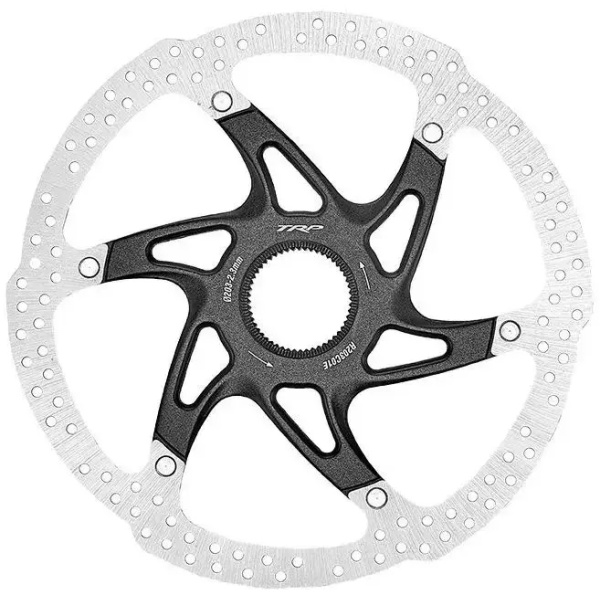 Тормозной двухкомпонентный ротор TRP R203C01E Center Lock, толщина 2,3мм, 203мм