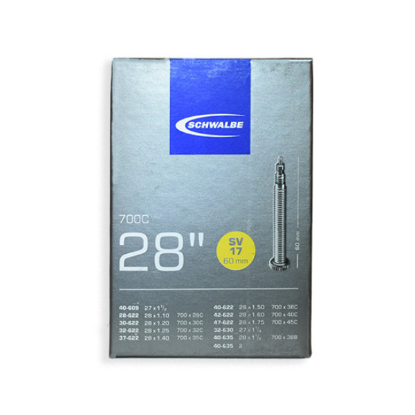 Камера Schwalbe SV 17 Standart 28" (28/47-622/635) SV 60мм