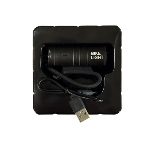 Фонарь передний алюм. AU224 500LM, акум.1200mAh, USB