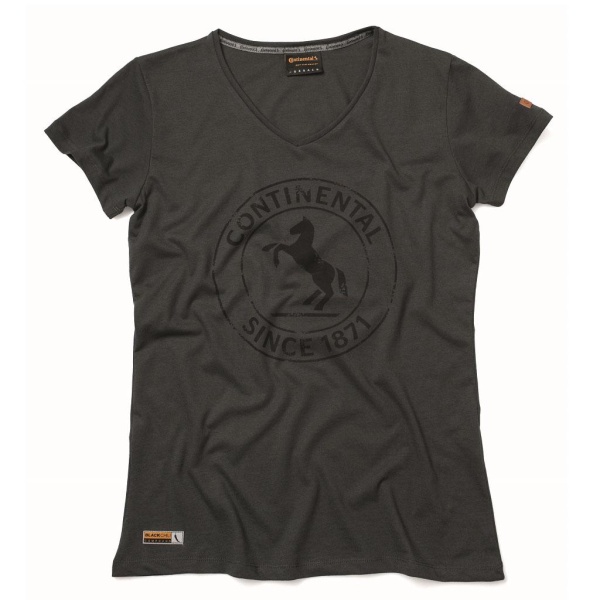 Футболка Continental Horse,  жен, серый