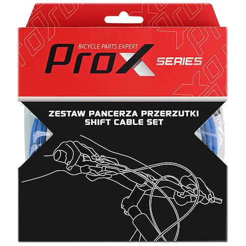 Комплект кожухов и тросов ProX для переключения 2m синий (C-L-0137) 2 Комплект кожухов и тросов ProX для переключения 2m синий (C-L-0137)
