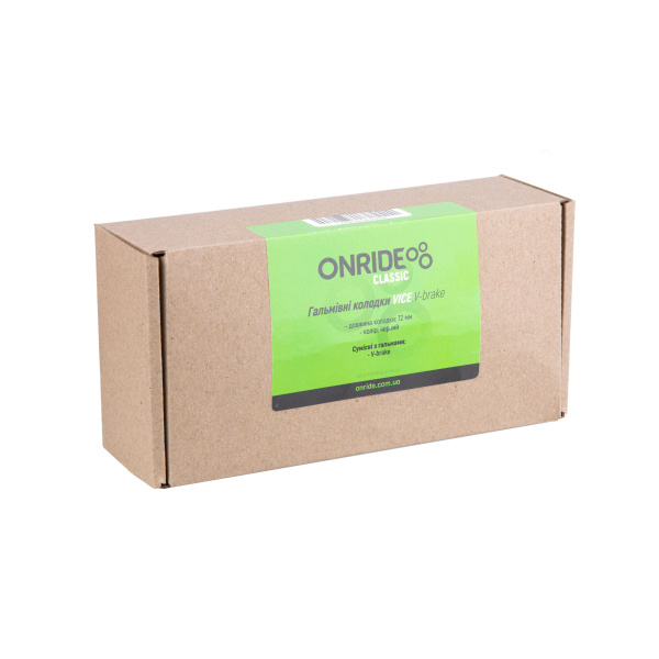 Тормозные колодки ONRIDE Vice, V-brake 72 мм