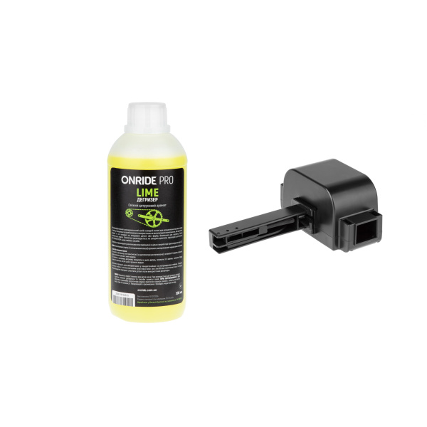 Комплект дегризера ONRIDE PRO Lime 500 мл + Мойка цепи DNK Roll
