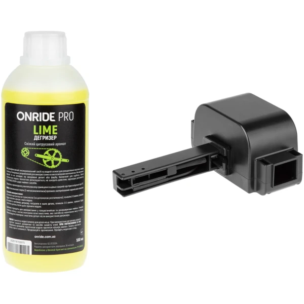 Комплект дегризера ONRIDE PRO Lime 500 мл + Мойка цепи DNK Roll