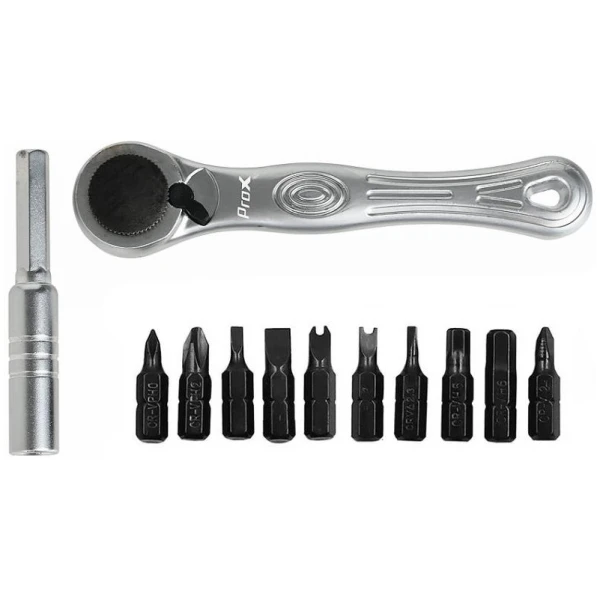 Ключ трещотка ProX KIT-15, 105мм с шестигранниками (A-N-0307)