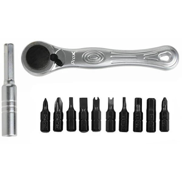 Ключ трещотка ProX KIT-15, 105мм с шестигранниками (A-N-0307)