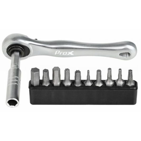 Ключ трещотка ProX KIT-15, 105мм с шестигранниками (A-N-0307)