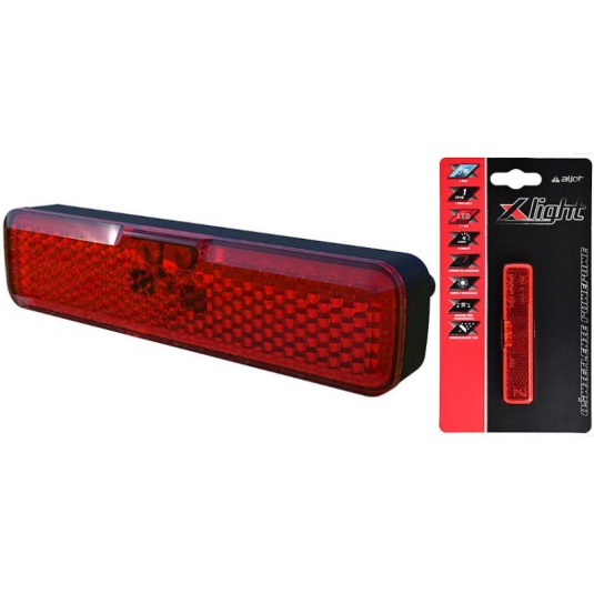 Задняя фара X-Light XC-354 E-Bike 3Led 6Lm DC 6-48V на багажник (A-O-B-P-0501)