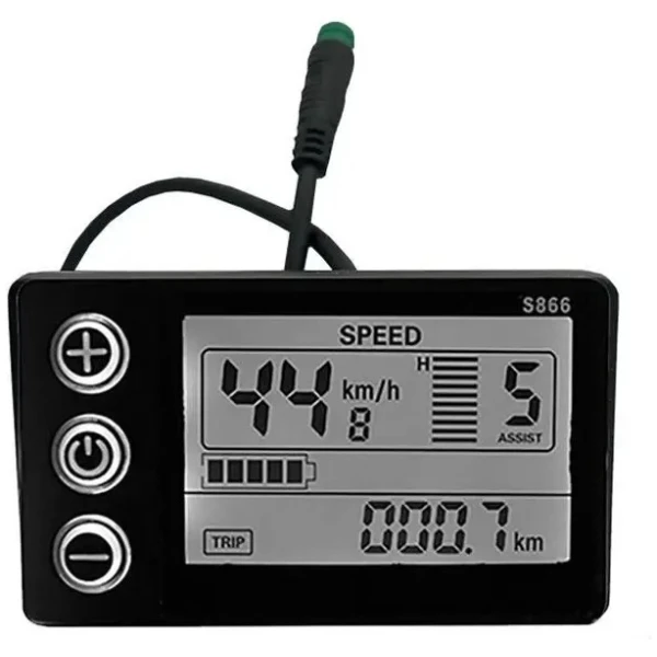 Дисплей S866 LCD5 24, 36, 48В (s866)