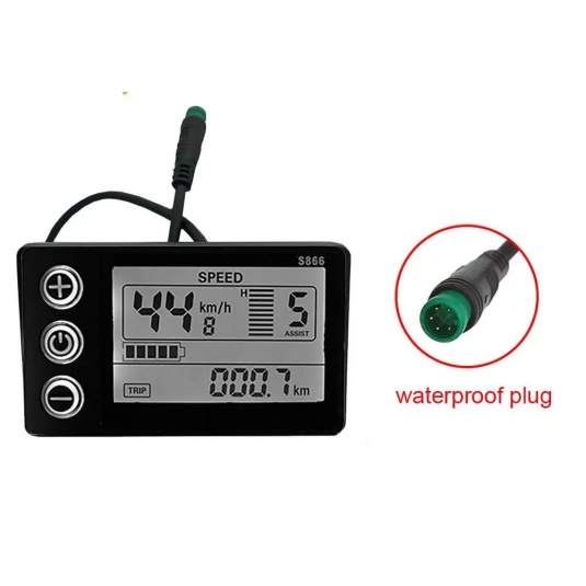 Дисплей S866 LCD5 24, 36, 48В (s866)