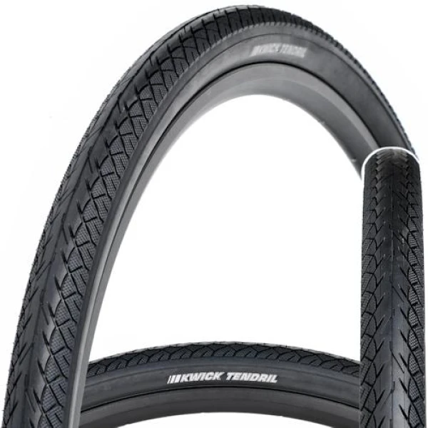 Покрышка Kenda K1067 700 X 38C Kwick Tendril 30 TPI чорний (O-O-0584)