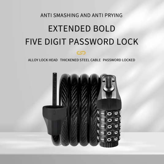 Замок кодовый EsLNF Anti-Theft 12 х 120 мм.